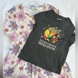 Old Navy Hocus Pocus T-shirt & Sassy Soul Pumpkin Floral Dress